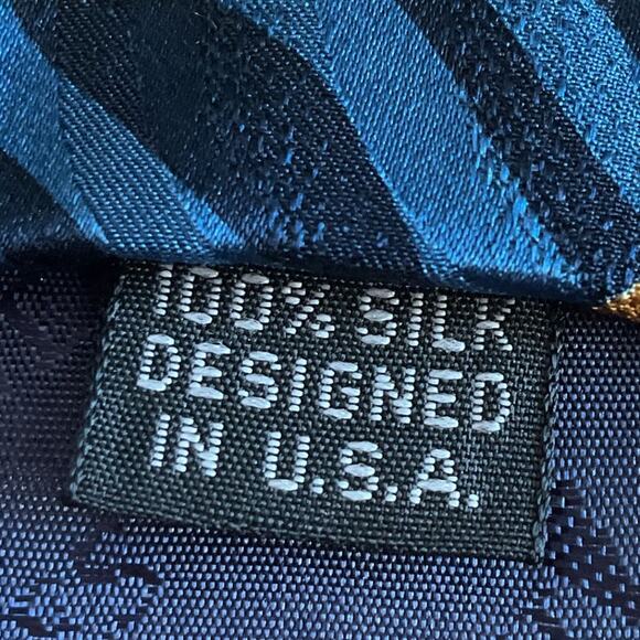 Ali Knock Out NeckWear Geomatic Multicolor Mens One Size Tie - Picture 6 of 8